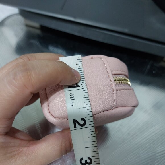 Juicy Couture Good Size Clip On Mini Coin Purse Mini Wallet Bag Charm Keyring - Picture 7 of 7